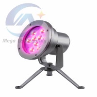 3Wx9 led outdoor underground pool light rgb 3in1 pool fixture