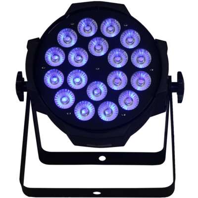 Hot selling 18X18W 6in1 RGBWA UV led par can lights indoor